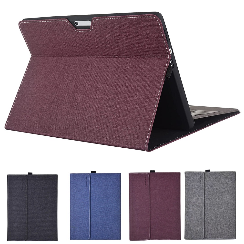Protective Case for Microsoft Surface Pro 8 with Pen Holder