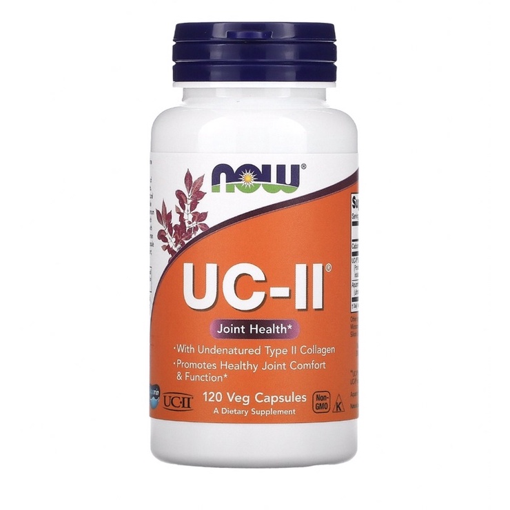 UCII、UC2、UCii NOW健而婷 美國原裝 UC-II 膠原蛋白 UC2 非變性二型膠原蛋白 120顆