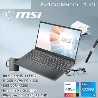 Modern 14 B11M-697TW i5-1155G7/8GD4/512GPCIe/W11/2Y/灰/14)