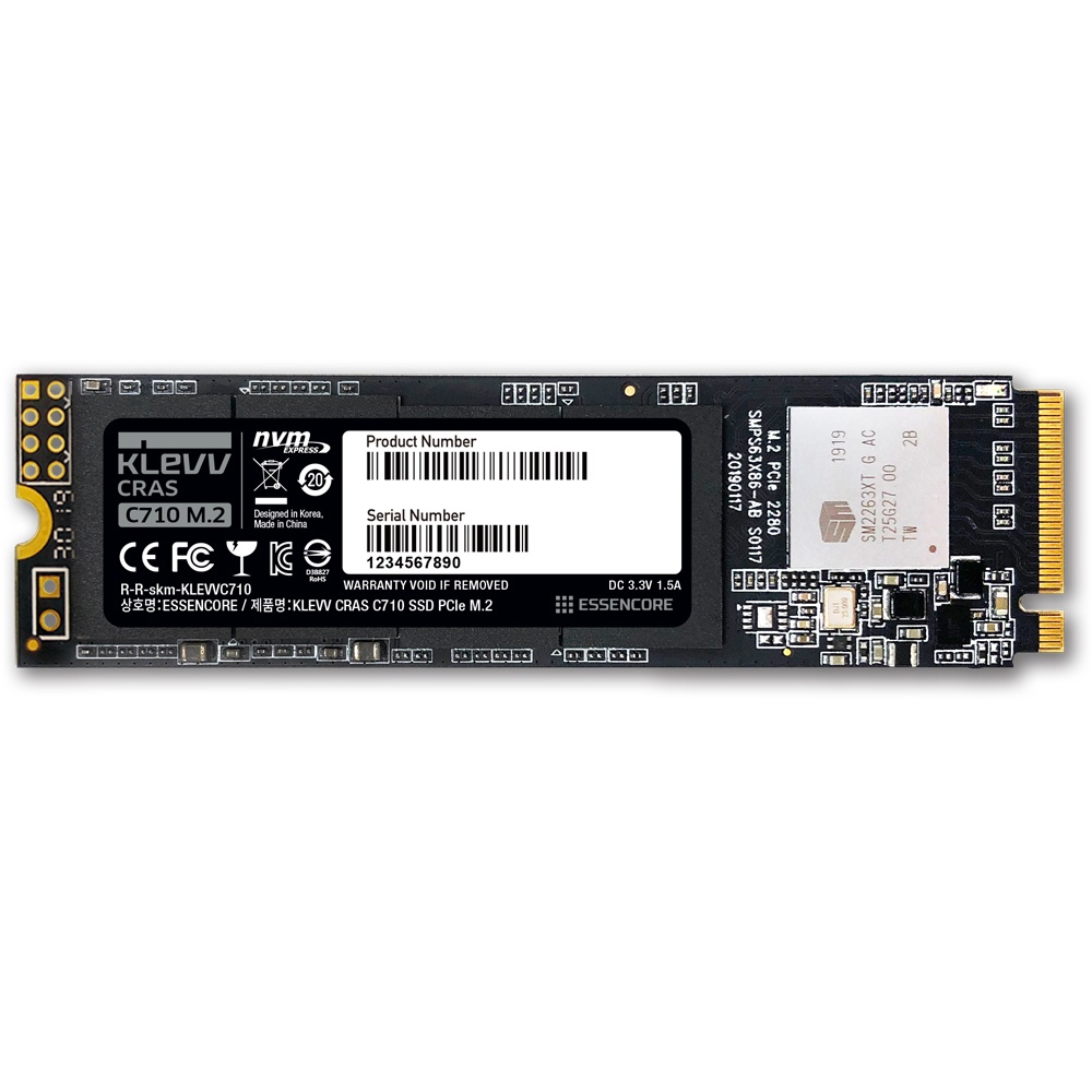 含稅自取價660元 KLEVV科賦 CRAS C710 SSD M.2 2280 PCIe 256GB 256G