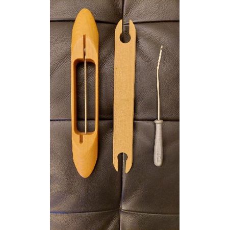 織布機 二手梭織工具 木製船梭/木製板梭/鉤線棒
