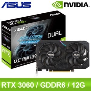 ASUS 華碩 DUAL-RTX3060-012G-V2  顯示卡