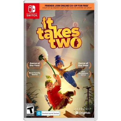 【現貨不用等】NS Switch 雙人成行 It Takes Two 中文版 雙人合作 闖關 動作 解謎