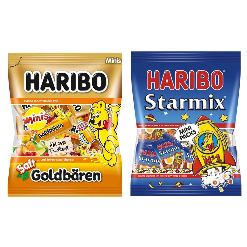 德國Haribo Starmix 哈瑞寶 太空星球迷你綜合包水果軟糖250g 超軟果汁熊