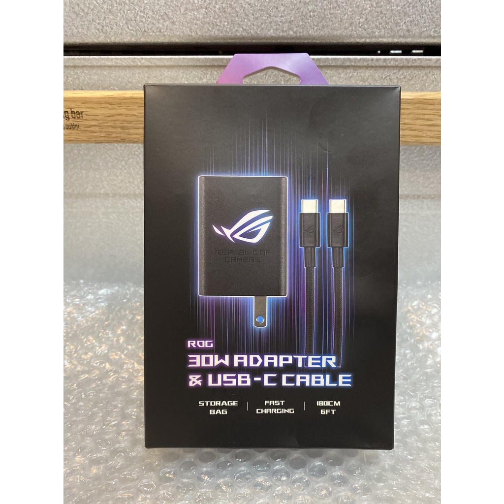 現貨 全新 ASUS ROG Phone 30W USB-C Cable 1.8m 充電器 快充 充電組 APWU002