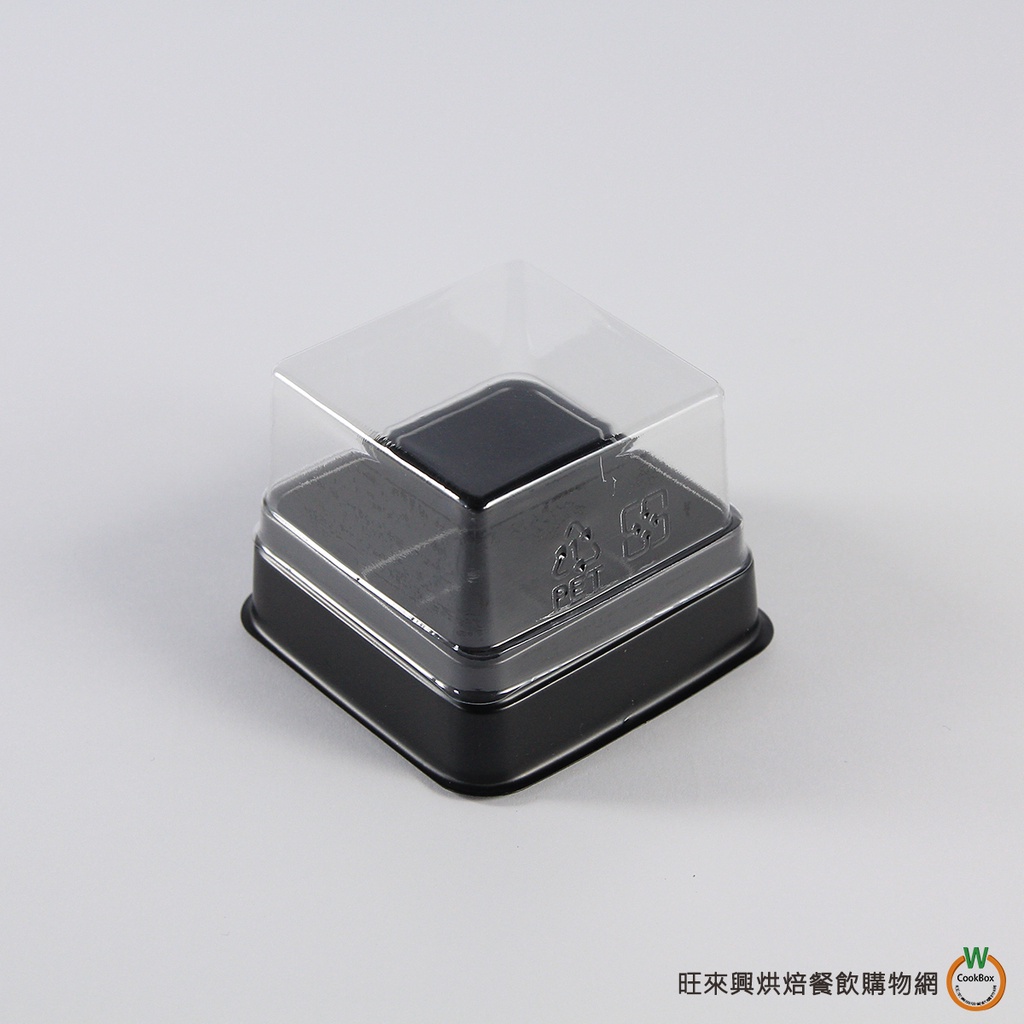 黑色(小)方形單粒蛋黃酥盒(100入) / 束