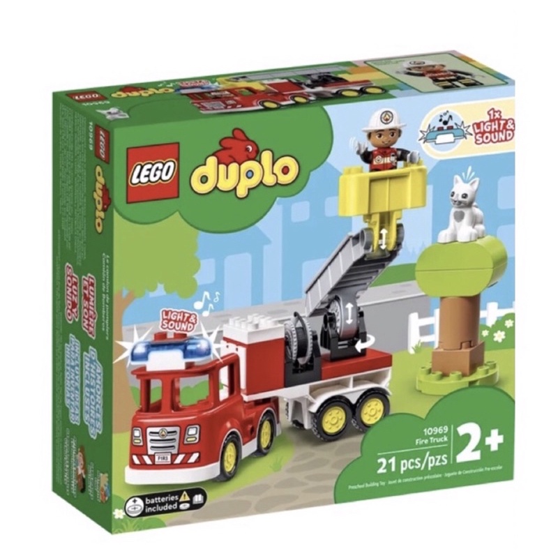 樂高 LEGO 10969 得寶系列 消防車 消防員