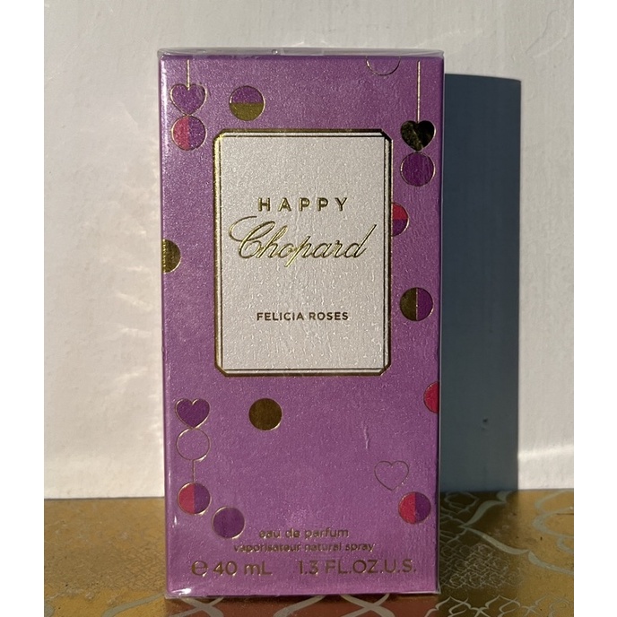 CHOPARD蕭邦 happy chopard Felicia Roses 費利西亞玫瑰淡香精40ml