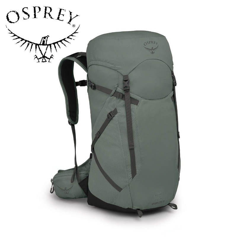 【Osprey】Sportlite 30  輕量健行背包 30L 松葉綠