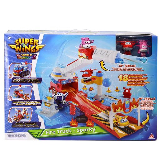 全家樂玩具 Super Wings S6 派克聲光消防救援基地 超級飛俠