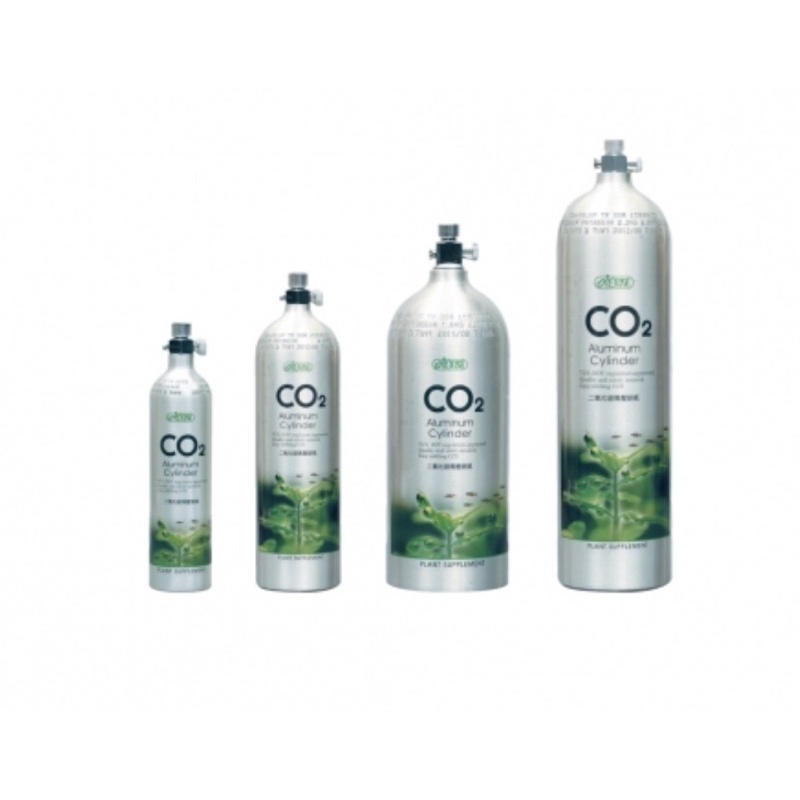 林美美水族  【免運】 ISTA 伊士達 CO2高壓鋁瓶（0.5L,1L , 2L , 3L）向上式