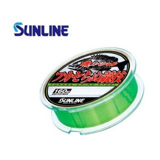 【 頭城東區釣具 】SUNLINE 磯 スペシャル フカセちぬ 競技 磯釣 母線 綠色 160m