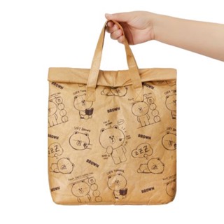 現貨 日本正版 Line Friends 熊大 保溫袋 手提袋 保冷袋 提袋 環保袋