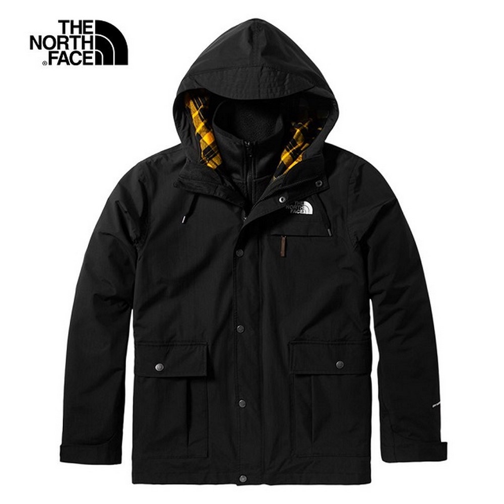 The North Face M TRAVEL TRICLIMATE 男 防水透氣連帽三合一外套-NF0A4NBHJK3