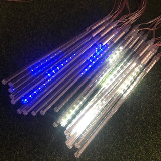 【傑太光能】C-52 太陽能 LED流星燈 360LED 10支燈管 流星雨燈串 聖誕裝飾 戶外防水燈串 冰條燈
