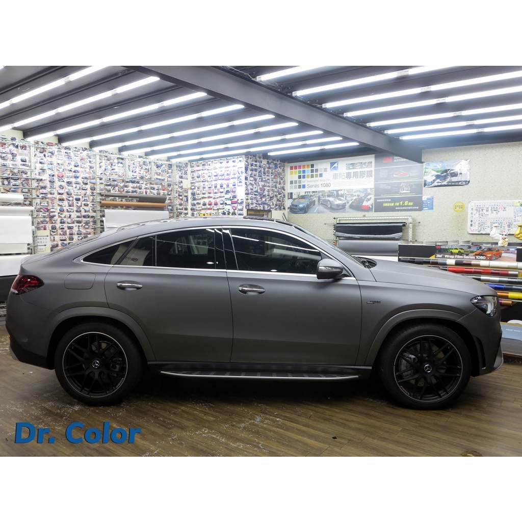 Dr. Color 玩色專業汽車包膜 M-Benz GLE53 Coupe 全車包膜改色 (3M 2080_M261)