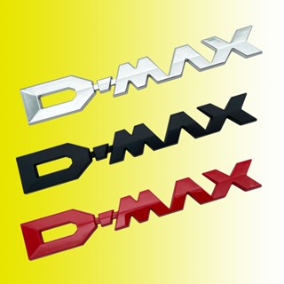 五十鈴 DMAX D-MAX 汽車字母標誌汽車側擋泥板後標誌徽章貼紙貼花配件的 3D ABS 汽車造型