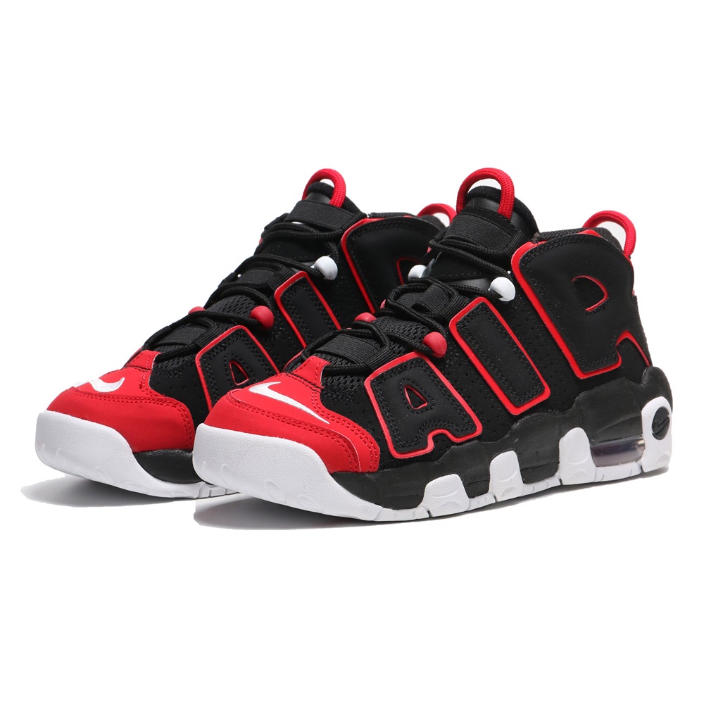 NIKE AIR MORE UPTEMPO (GS) 大童 黑紅大AIR 女 FB1344-001