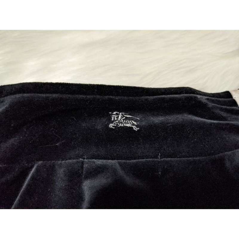 Burberry black label 戰馬刺繡薄運動外套 日本製純棉 黑 3號或L號 9成新 二手中古古著
