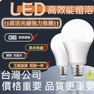 !!森活光鋪 強推!!led 燈泡燈泡座 e27 led 燈泡led 小燈泡led超亮燈泡LED球泡省電燈威剛威力盟