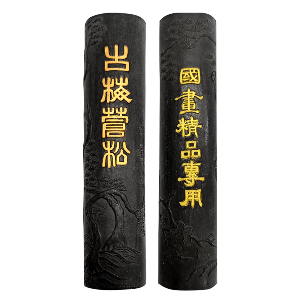 【中華筆莊】古梅蒼松墨條 (一兩純松煙) - 純松煙 約25g - 高級松煙墨條 ★ 徽州胡開文 徽墨 M-024