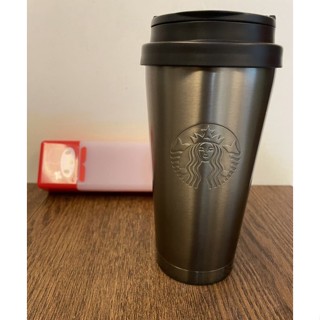 【Fashion Guide 】韓國 星巴克 烙印Logo 古銅金 咖啡隨行杯/保溫杯