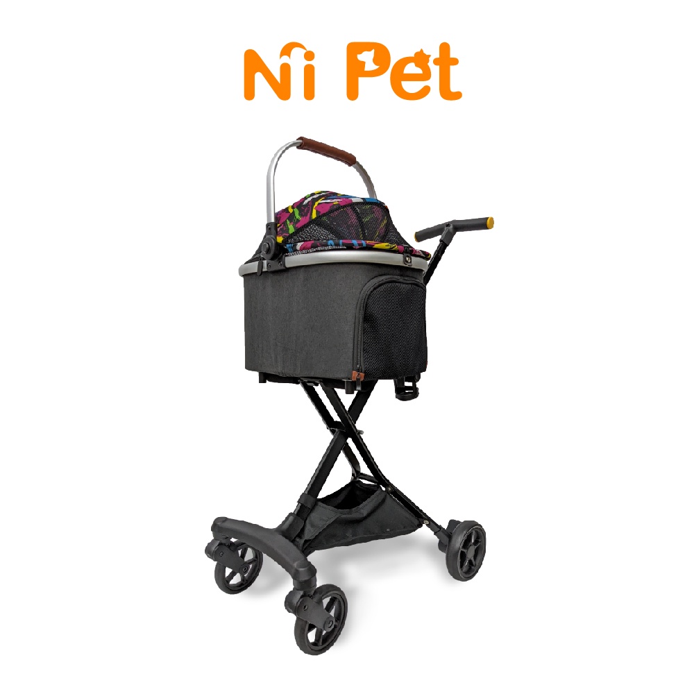 【Ni Pet】提籃寵物推車 寵物車