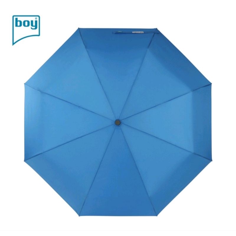 德國百年專業傘✨️boy Umbrella👍2022年突破性最新款✨️超大超潑水防風三折自動開收傘🌷冰蝕藍😆🌷