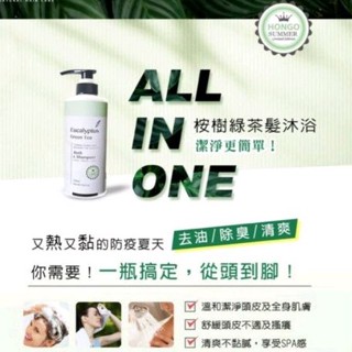 【正品 公司貨 明星商品】HONGO 綠茶桉樹潔淨霜=條裝淨化膏、髮沐浴、果酸洗髮精、萬用噴霧