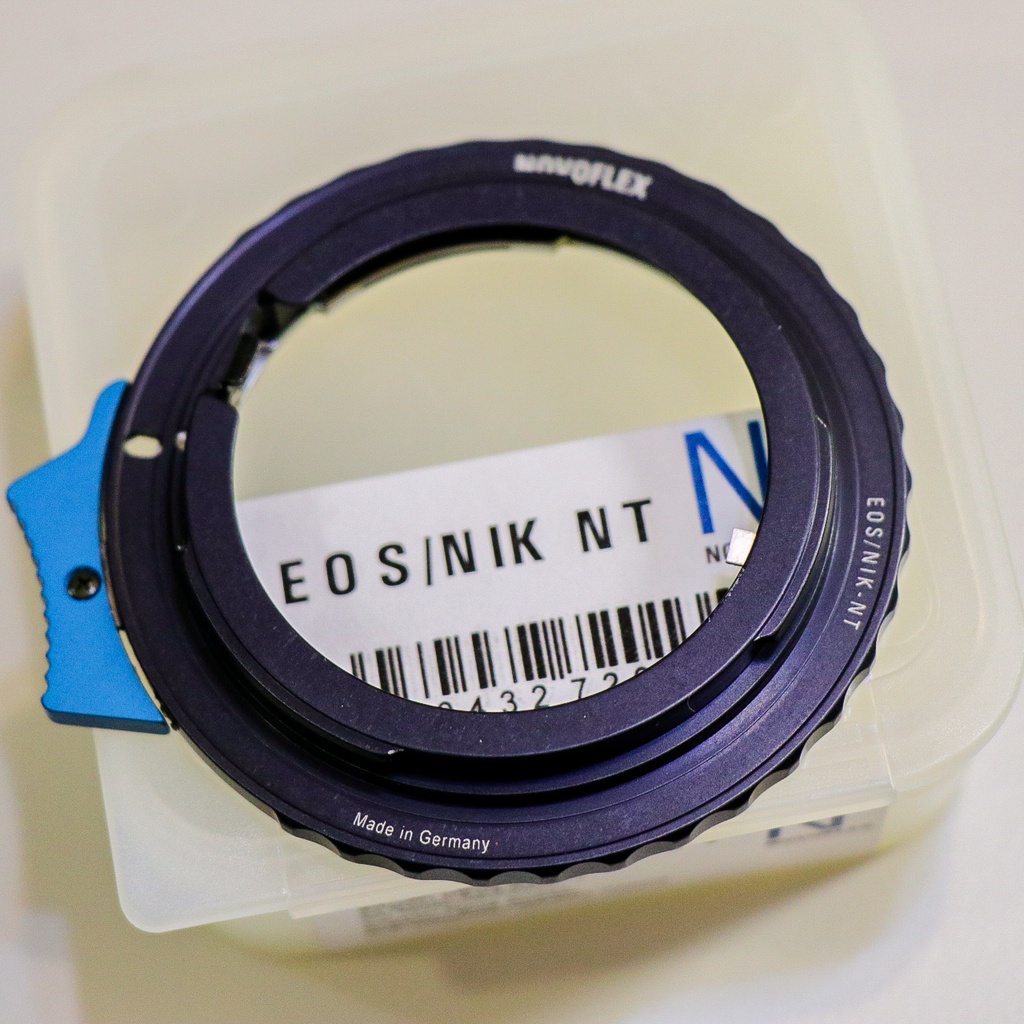 NOVOFLEX專業轉接環 EOS/NIK-NT 適用Nikon(G)鏡頭接Canon EOS機身