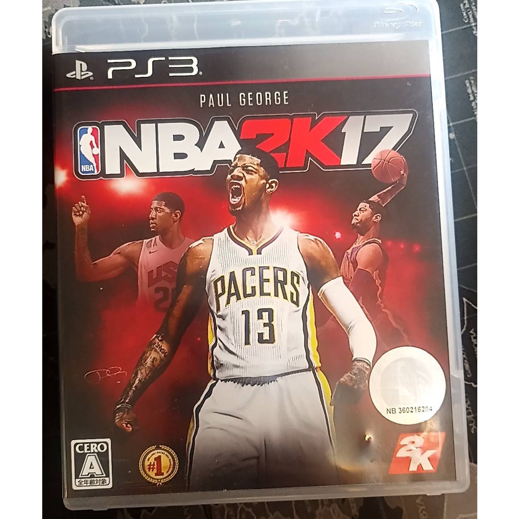 【NBA 2K17 日文版】  二手 PS3遊戲片出清
