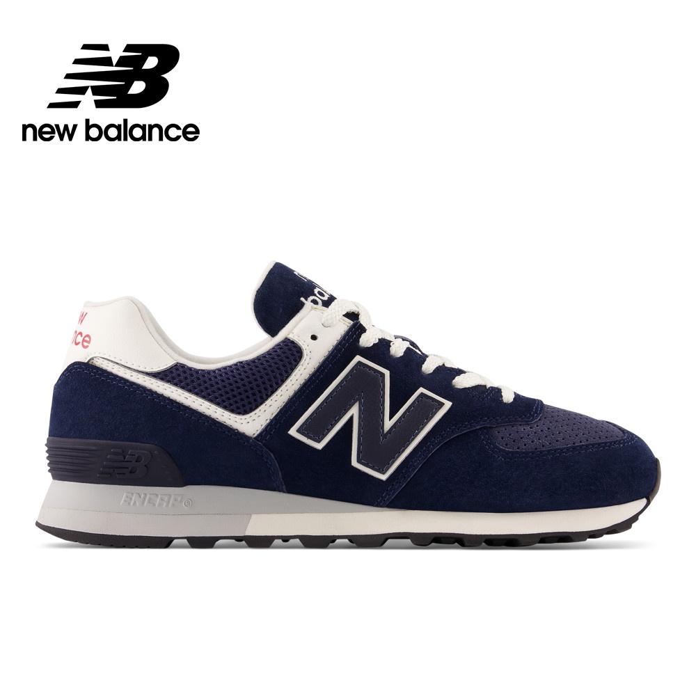 【New Balance】 NB 復古運動鞋_中性_海軍藍_U574NV2-D楦 574