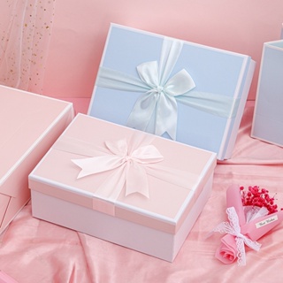 【ZM】蝴蝶結禮物盒子 禮物盒 包裝盒 禮品盒 生日禮物 交換禮物 聖誕節 情人節 包裝盒 慶生 送禮ZM-00487