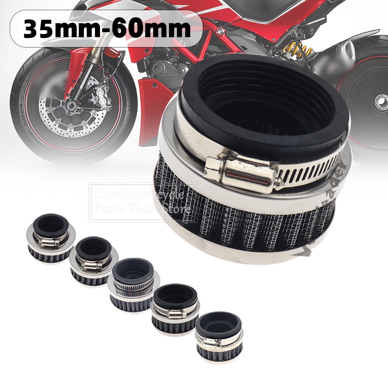 35mm-60mm 不銹鋼環摩托車空氣濾清器清潔器適用於 50cc-250cc 摩托車亞視坑越野車卡丁車滑板車