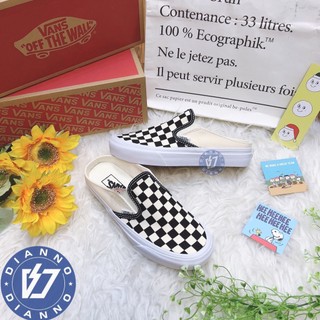 帝安諾 實體店面 - VANS CLASSIC SLIP ON 穆勒 懶人鞋 棋盤格 基本款 VN0004KTEO1