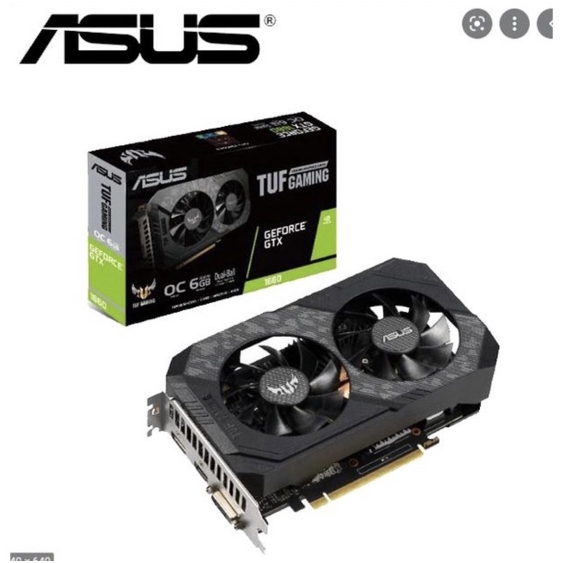 ASUS 華碩 TUF 1660super  1660s顯示卡 保內附原廠彩盒九成新