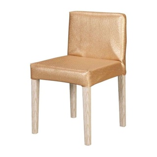 【PA1952-13】丹寧低背餐椅(白橡鐵腳/仿金鴕鳥皮)(桃園以南請詢運費)
