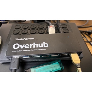 Elektron Overhub USB 3.0集線器 7孔 USB HUB(不含變壓器)