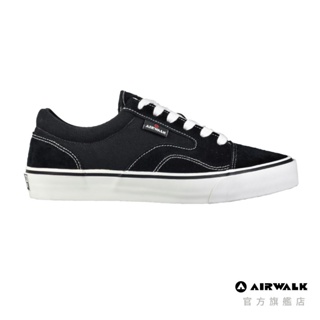 AIRWALK 男鞋 黑白基本款 都會滑板鞋 帆布鞋 AW83212復古 街頭 潮流 百搭 經典