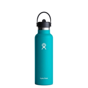 Hydro Flask 21oz標準口吸管真空保溫鋼瓶/ 湖水藍 eslite誠品