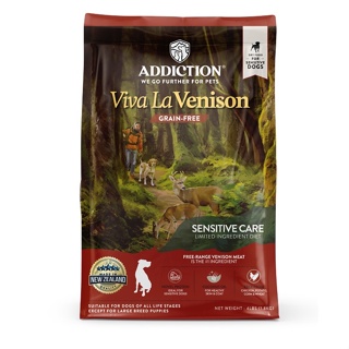 ADDICTION 自然癮食-無穀乾糧 成犬鹿肉 350g/1.8kg