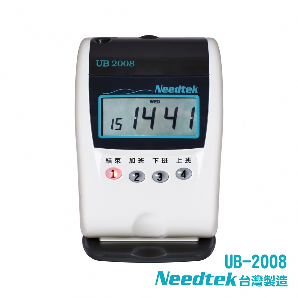 Needtek 打卡鐘 UB-2008 小卡片 9.9成新