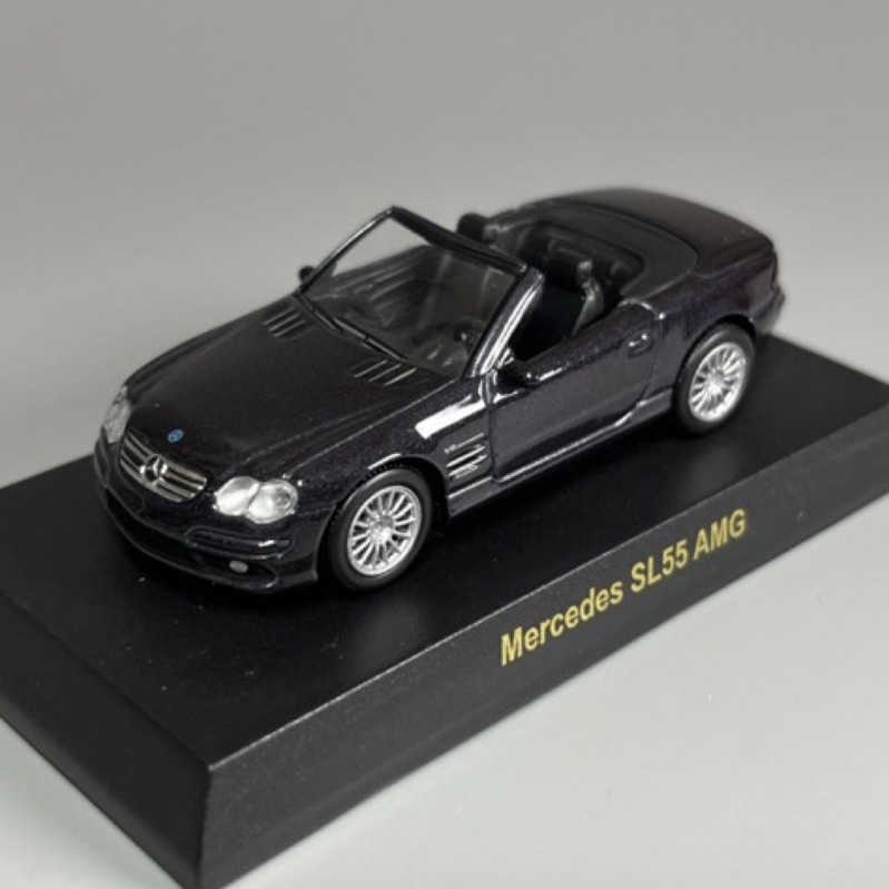 [HCP] 無盒 1/64 Kyosho Mercedes Benz SL55 AMG 京商 模型車 敞篷車 賓士 跑車