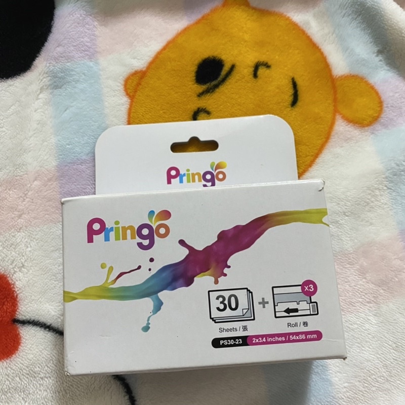 全新 現貨Pringo P231 相紙 30入 完整盒裝 色帶 相片紙