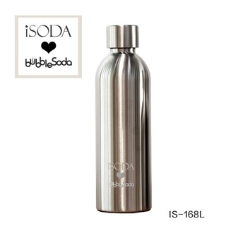 新年特價！【iSODA X BubbleSoda】氣泡水機專用不繡鋼水壺 1000ML&500ML 組合促銷價 直打氣泡