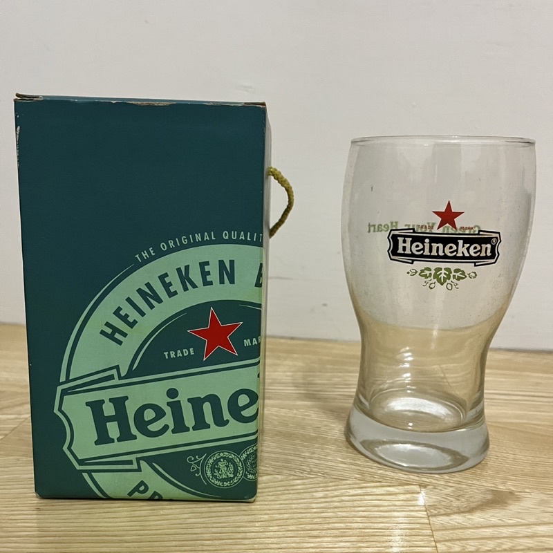 【全新】海尼根曲線杯 啤酒杯