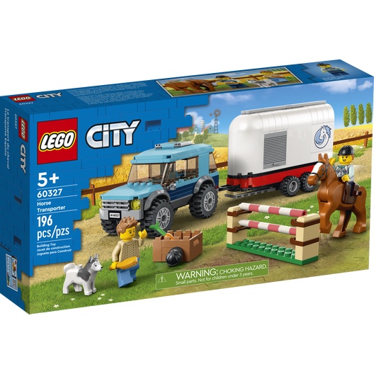 &lt;台南現貨&gt; 樂高 LEGO 60327 Horse Transporter 馬匹運輸車 CITY系列