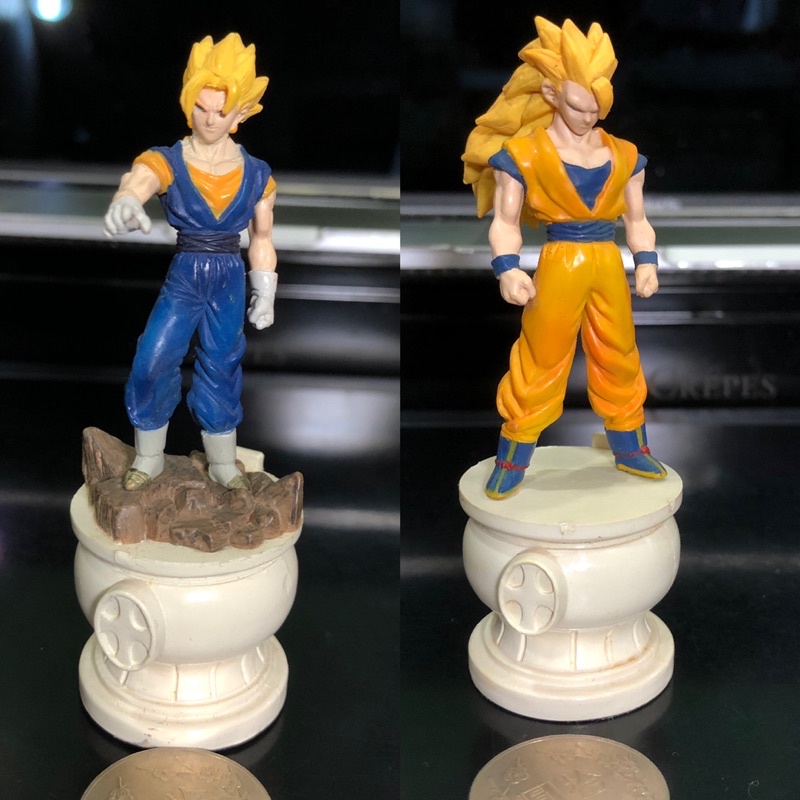 七龍珠 西洋棋 單售 人偶 公仔 魔人普烏篇 悟空 卡羅特 超級賽亞人3 達洛特 貝吉特 魔人普烏 撒旦先生 達爾 戰棋
