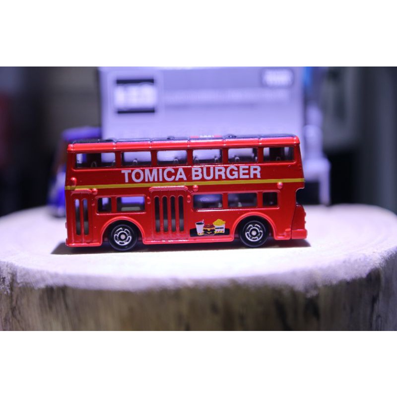 TOMICA 多美 2022 麥當勞  BURGER 巴士 限定 非賣品 倫敦
