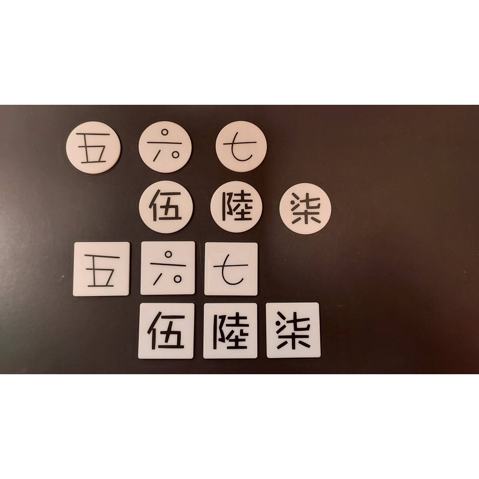 台灣製作 雷射雕刻 割字數字  客製號碼牌 桌號牌 叫號牌 數字牌 點餐牌 開店小物 名牌 掛牌 壓克力貼字